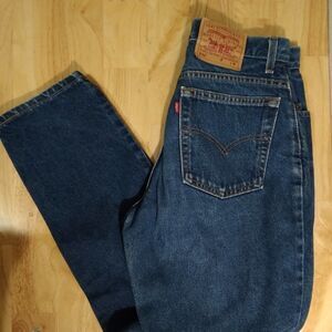 Vintage Levi's 550 Relaxed Tapered Blue Jeans